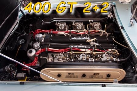 Le moteur de la 400 GT 2+2