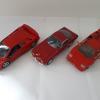 Trio rouge colère: Diablo / 350 GT / Countach 1/18