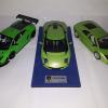 Trio verde: Gallardo GT3 / 5-95 Zagato / Murcielago 1/18