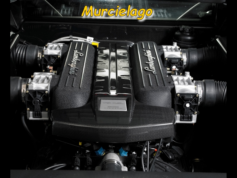 Le moteur de la Murcielago