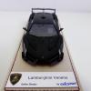 Lamborghini Veneno 1/43 de face avec sa plaque nominative
